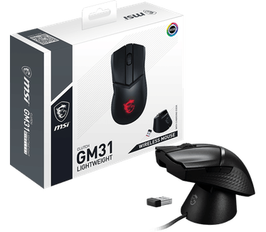 MSI Clutch GM31 LIGHTWEIGHT WIRELESS