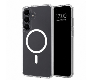 Accezz Xtreme Impact Backcover met MagSafe voor de Samsung Galaxy S26 FE - Transparant