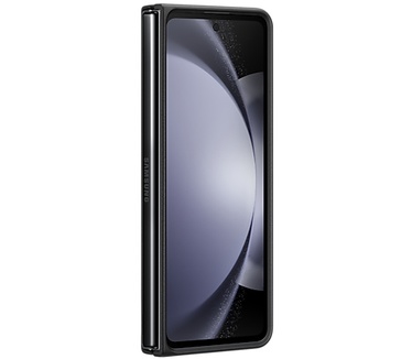 Samsung Galaxy Z Fold5 Vegan Leather Case Zwart