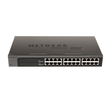 Netgear Prosafe Plus Switch, 24-port Fast Ethernet JFS524E