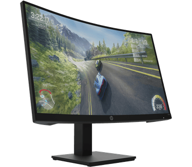 HP X27c (32G13AA) Zwart