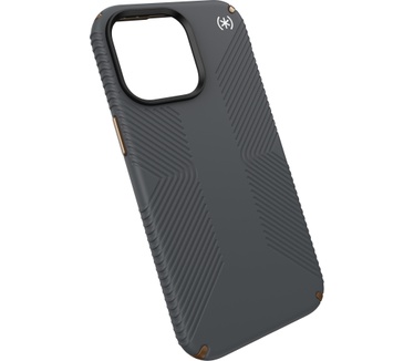 Speck Presidio2 Grip Apple iPhone 15 Pro Max Charcoal Grey - with Microban