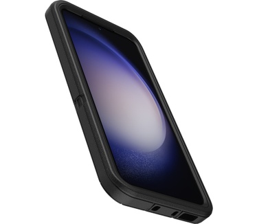 Otterbox OtterBox Defender Case voor Galaxy S23, Schokbestendig, Valbestendig, Ultra-robuust, Beschermhoes, 4x Getest volgens Militaire Standaard, Zwart, Geen retailverpakking
