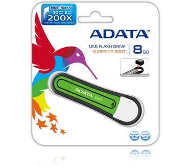 Adata Superior S007 8GB Groen