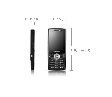 Samsung i200 Zwart