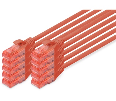 Digitus DK-1617-0025-R-10 Rood