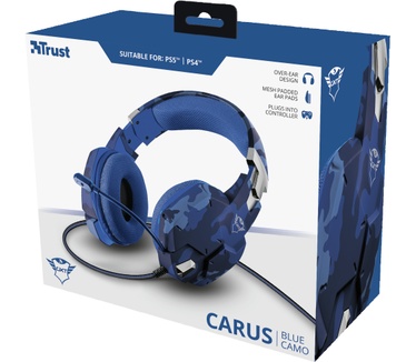 Trust GXT 322B Carus (Blauw, Zwart)