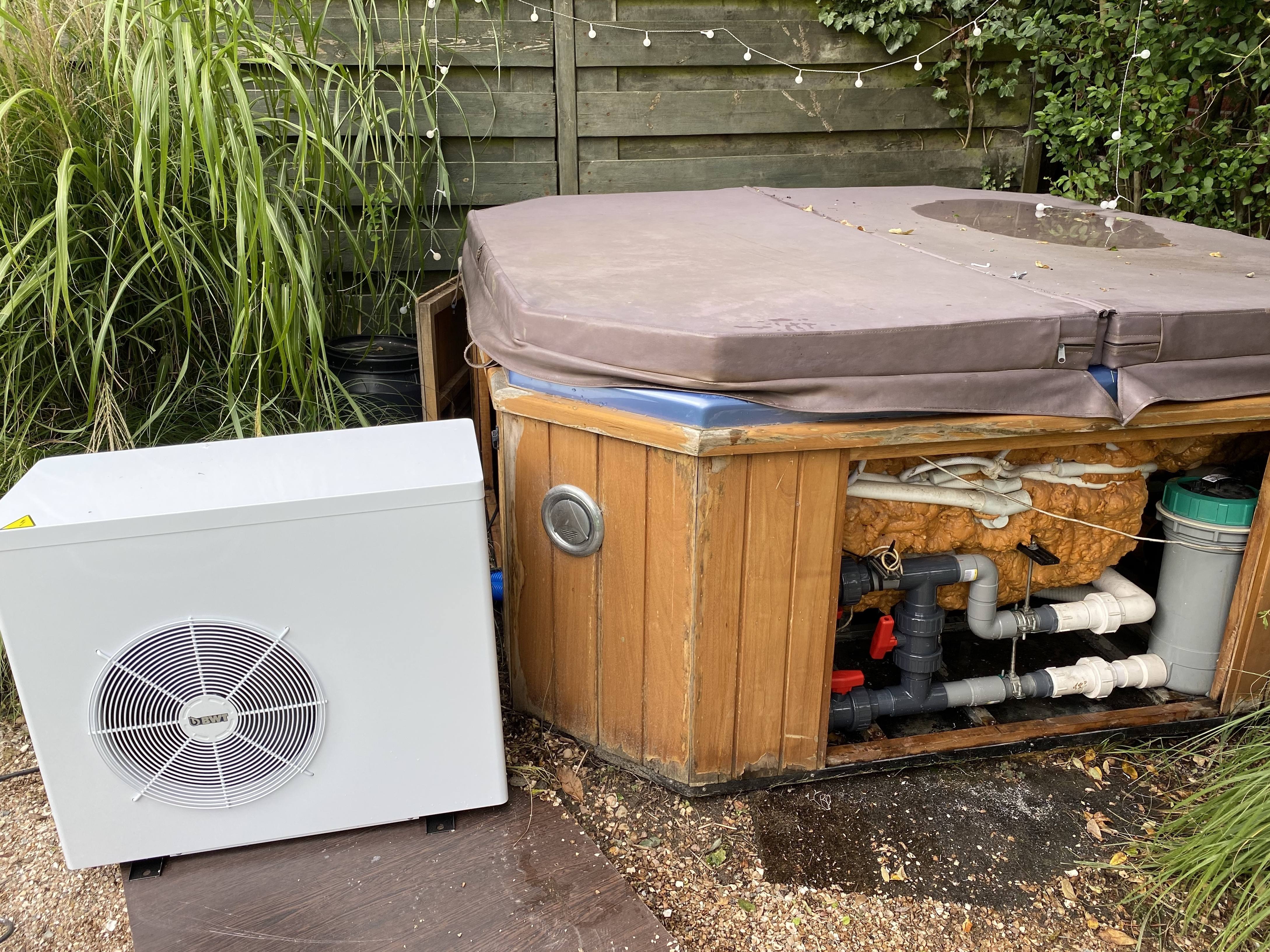 Jacuzzi Verwarmen Met Warmtepomp Duurzame Energie Domotica Got