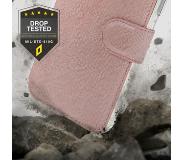 Accezz Xtreme Wallet Bookcase Samsung Galaxy S22 Ultra - RosГ© Goud