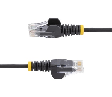 Startech.com 5m Dunne CAT6 Ethernet Kabel, Zwart, Snagless, 100W PoE, UTP, LSZH, 28AWG Pure Koperdraad, Slim RJ45 Netwerk Patchkabel met Trekontlasting, Fluke Getest