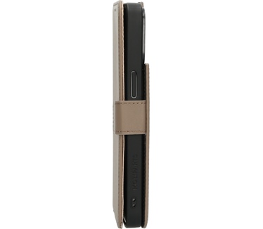 Mobiparts Leather 2 in 1 Wallet Case Apple iPhone 15 Pro Max Taupe