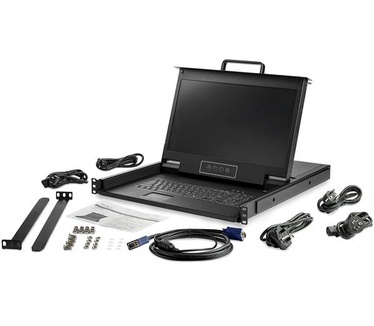 Startech.com 1U 1 poorts KVM console voor server rack 17.3" 1080p HD