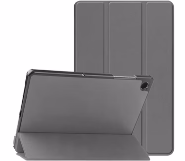 Imoshion Trifold Bookcase voor de Samsung Galaxy Tab A11 Plus, Grijs