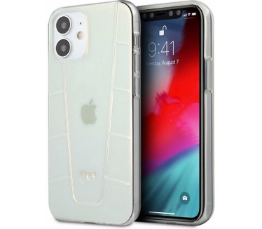 Mercedes-Benz Iridescent TPU Case - iPhone 12 Mini (5.4") - Transparant Transparant