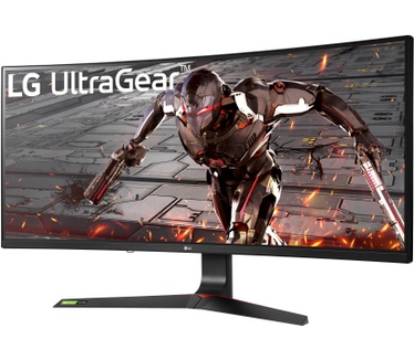 LG UltraGear 34GN73A Rood, Zwart