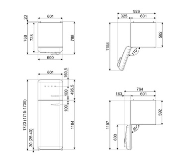 Smeg FAB30LPB5