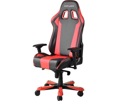 DXRacer King Gaming Chair (KF06-serie) Zwart/Rood