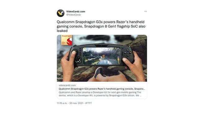 Qualcomm Razer Handheld