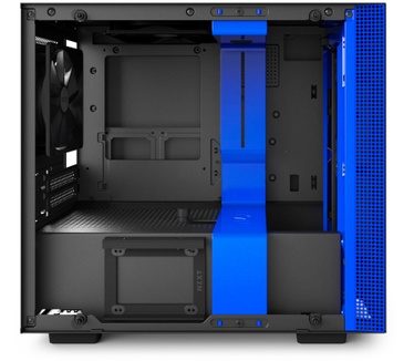 NZXT H200i Blauw/Zwart