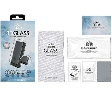 Eiger 3D E2E SP Glass Samsung S20+ Clear/Black