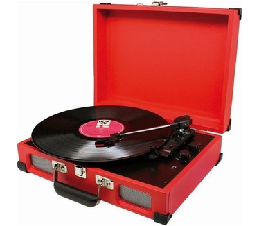 Soundmaster PL580RO Koffermodel platenspeler