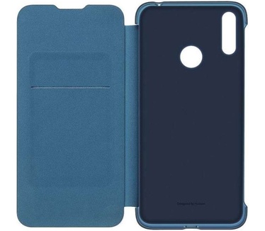 Huawei Y7 (2019) Flip Cover - Blauw (Y7 (2019)) Blauw