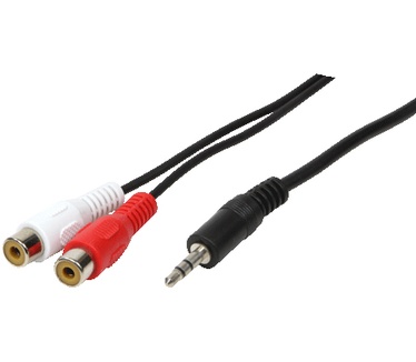 LogiLink 1x3.5mm - 2xRCA, 1.5m
