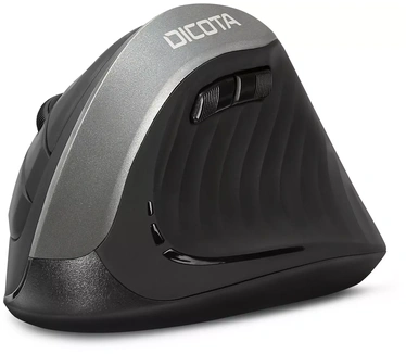 Dicota D31981. Vormfactor: Rechtshandig. Aansluiting: Bluetooth, Bewegingsresolutie: 1600 DPI, Soort knoppen: Drukknoppen, Aantal knoppen: 5, Scroll type: Ring. Stroombron: Batterijen. Kleur van het product: Zwart
