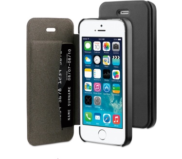 BeHello iPhone 5 / 5S / SE Book Case Black