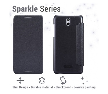 Nillkin Leather Case HTC Desire 610 - Sparkle Series black