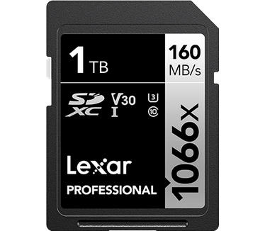 Lexar Professional 1066x SDXC UHS-I Card SILVER 1TB