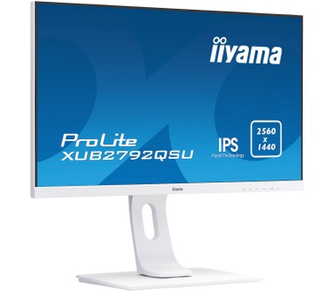 Iiyama ProLite XUB2792QSU-W1 Wit (QHD, hoogte verstelbaar)