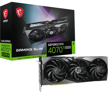 MSI GeForce RTX 4070 Ti SUPER 16G GAMING SLIM