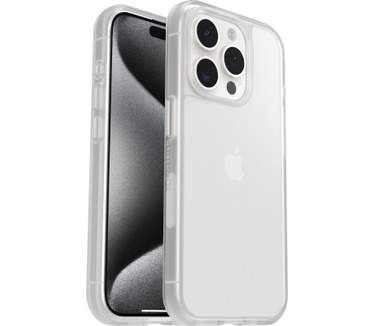 Otterbox React Series voor iPhone 15 Pro, Clear (iPhone 15 Pro) Transparant