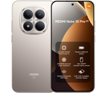 Redmi Note 15 Pro 5G, 8GB ram, 512GB opslag Zilver