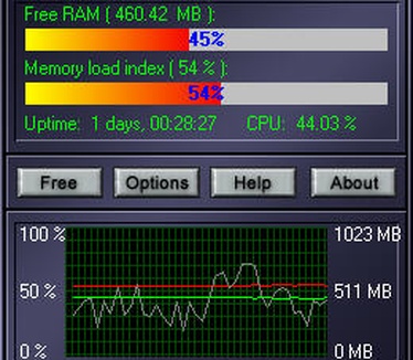 FreeRAM screenshot
