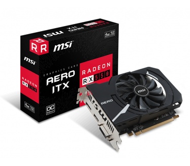 MSI Radeon RX 550 AERO ITX 4G OC