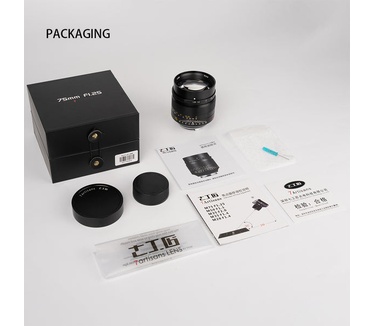 7Artisans 75mm F1.25