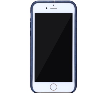 Nillkin Englon Leder Back Cover - Apple iPhone 6(S) 4.7" - Blauw Blauw