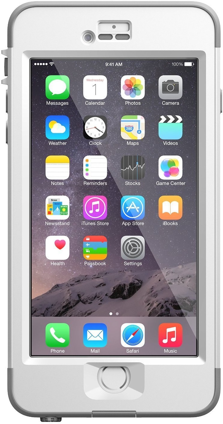 LifeProof Nüüd Case Apple iPhone 6 Plus Wit V2 (iPhone 6 Plus) Wit