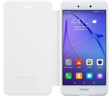 Nillkin New Sparkle Book Case voor Huawei P8 Lite 2017 - Wit Wit