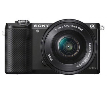 Sony Alpha A5000 + 16-50mm F3.5-5.6 OSS + 55-210mm F4.5-6.3 OSS Zwart
