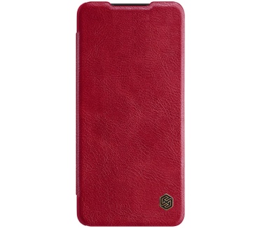 Nillkin Qin PU Leather Book Case - Samsung Galaxy A42 - Rood Rood