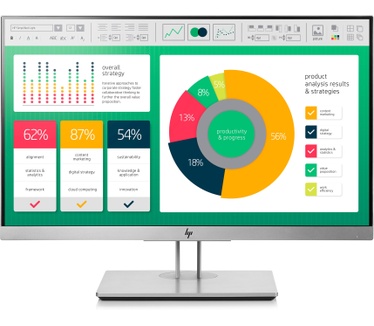 HP EliteDisplay E223 (1FH45AT) Zilver