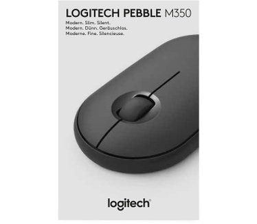 Logitech Pebble M350 Zwart