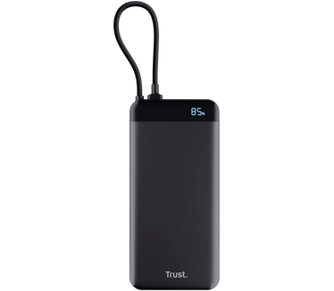 Trust Fiera Snellader Powerbank 20.000mAh Zwart