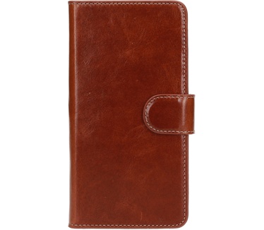 Mobiparts Excellent Wallet Case 2.0 Samsung Galaxy S21 Oaked Cognac