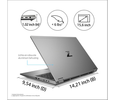 HP ZBook Fury 17.3 G8 (62T21EA)