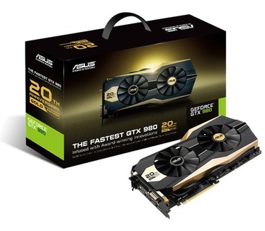 Asus GeForce GTX 980 20th Anniversary Gold Edition