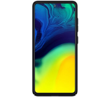 Nillkin Frosted Shield Hard Case - Samsung Galaxy A52 - Zwart Zwart